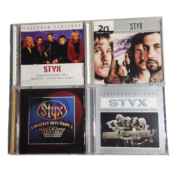 Styx The Best of, Greatest Hits, Extended Versions CD Lot Tested Pre-owned - Picture 1 of 6
